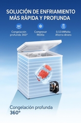 FREEZER HORIZONTAL CONGELADOR 5ft (150L) 