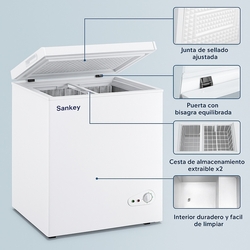 FREEZER HORIZONTAL CONGELADOR 5ft (150L) 