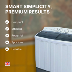 LAVADORA SEMIAUTOMÁTICA ML-WM-7KG